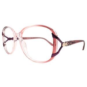Gloria Vanderbilt GV M36 Eyeglasses Frame Cognac/Size 53-17-135/NWT. Gloria Vanderbilt Glasses for Women on Sale up to 90% Off  main image 3